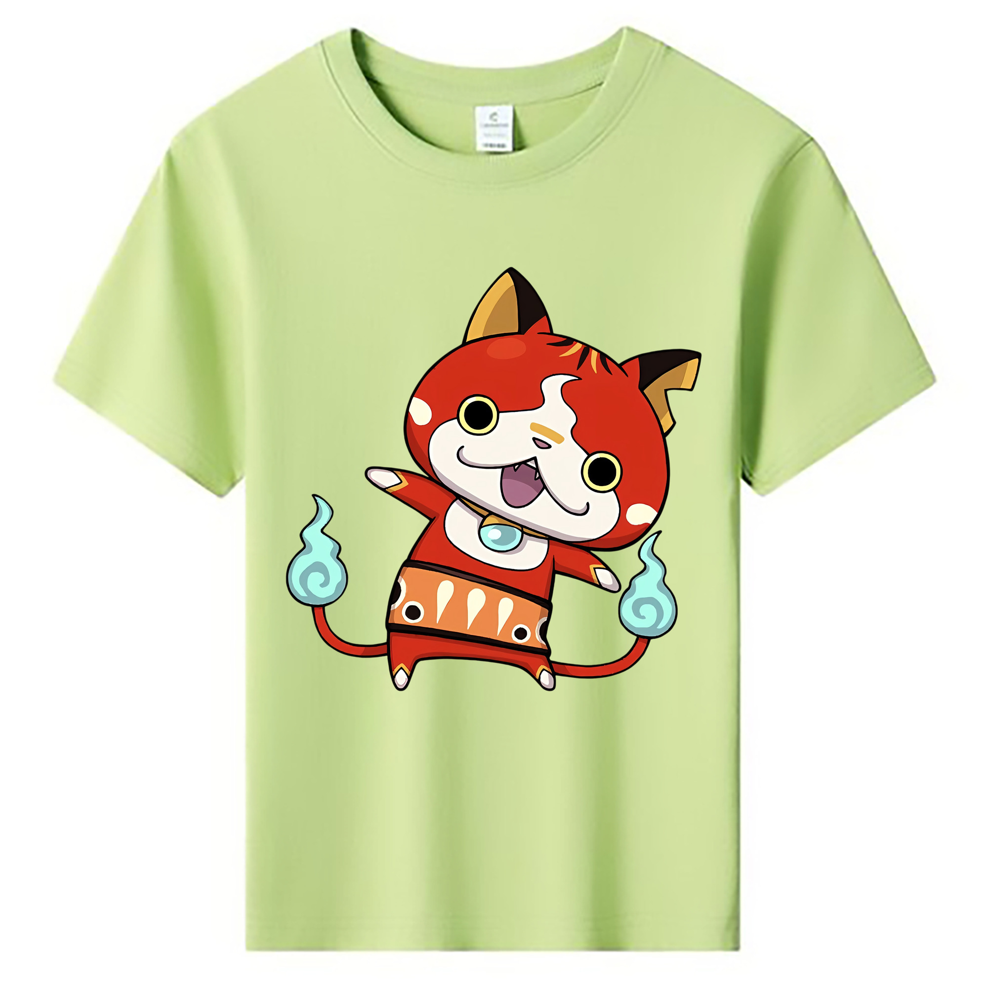 （画像用） 妖怪ウォッチ Yo-kai Watch 綿100％キッズTシャツ（フロントプリント）